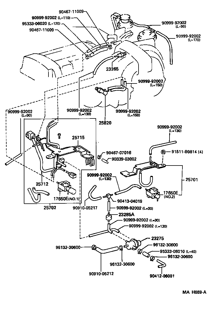 25709-17010 VALVE SUB-ASSY, HIGH ALTITUDE COMPENSATOR product image
