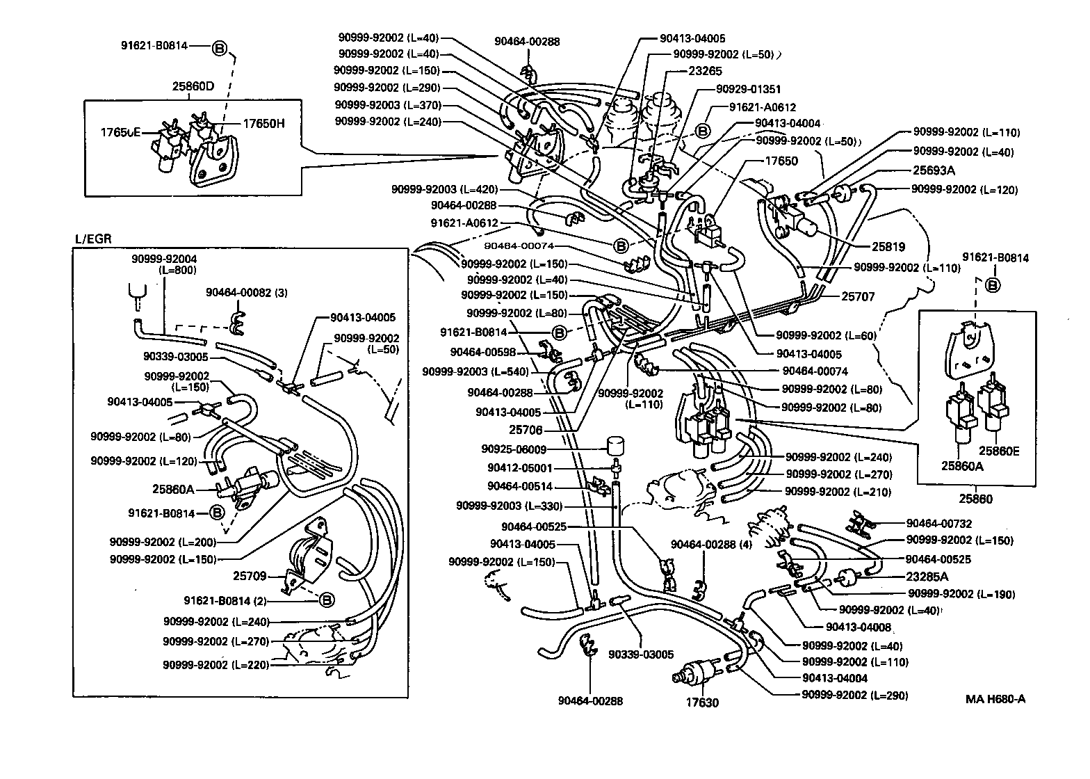 25709-17030 VALVE SUB-ASSY, HIGH ALTITUDE COMPENSATOR product image