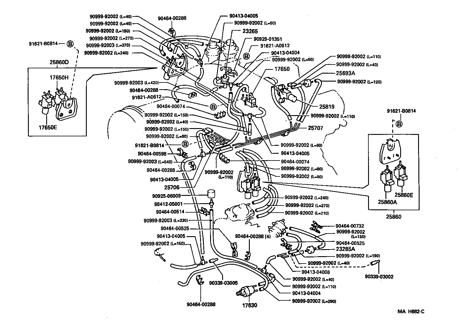 25819-17010 VALVE ASSY, VACUUM REGULATING product image
