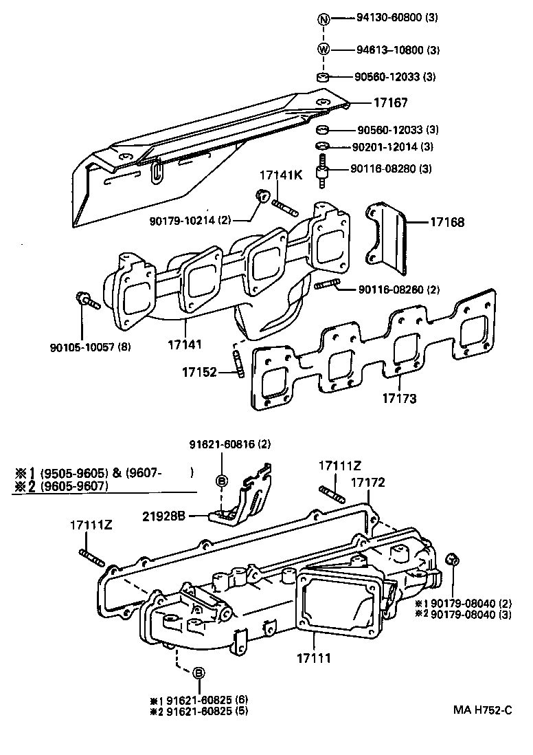 17101-48010 MANIFOLD, INTAKE product image