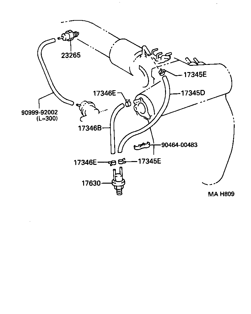 25819-58010 VALVE ASSY, VACUUM REGULATING product image