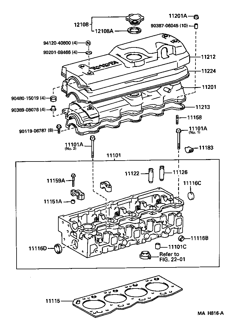 12180-05020 CAP SUB-ASSY, OIL FILLER product image