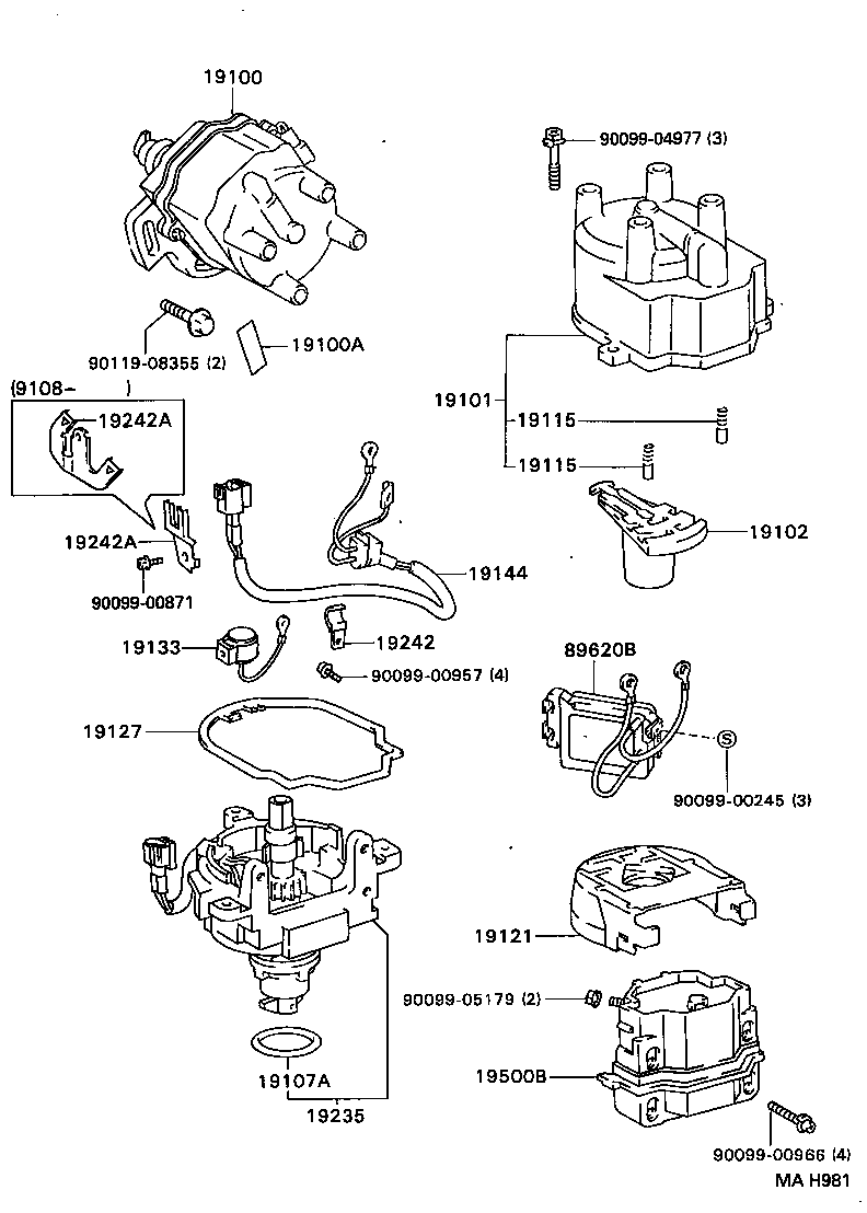 19242-16250 CLAMP, CORD, NO.2 product image