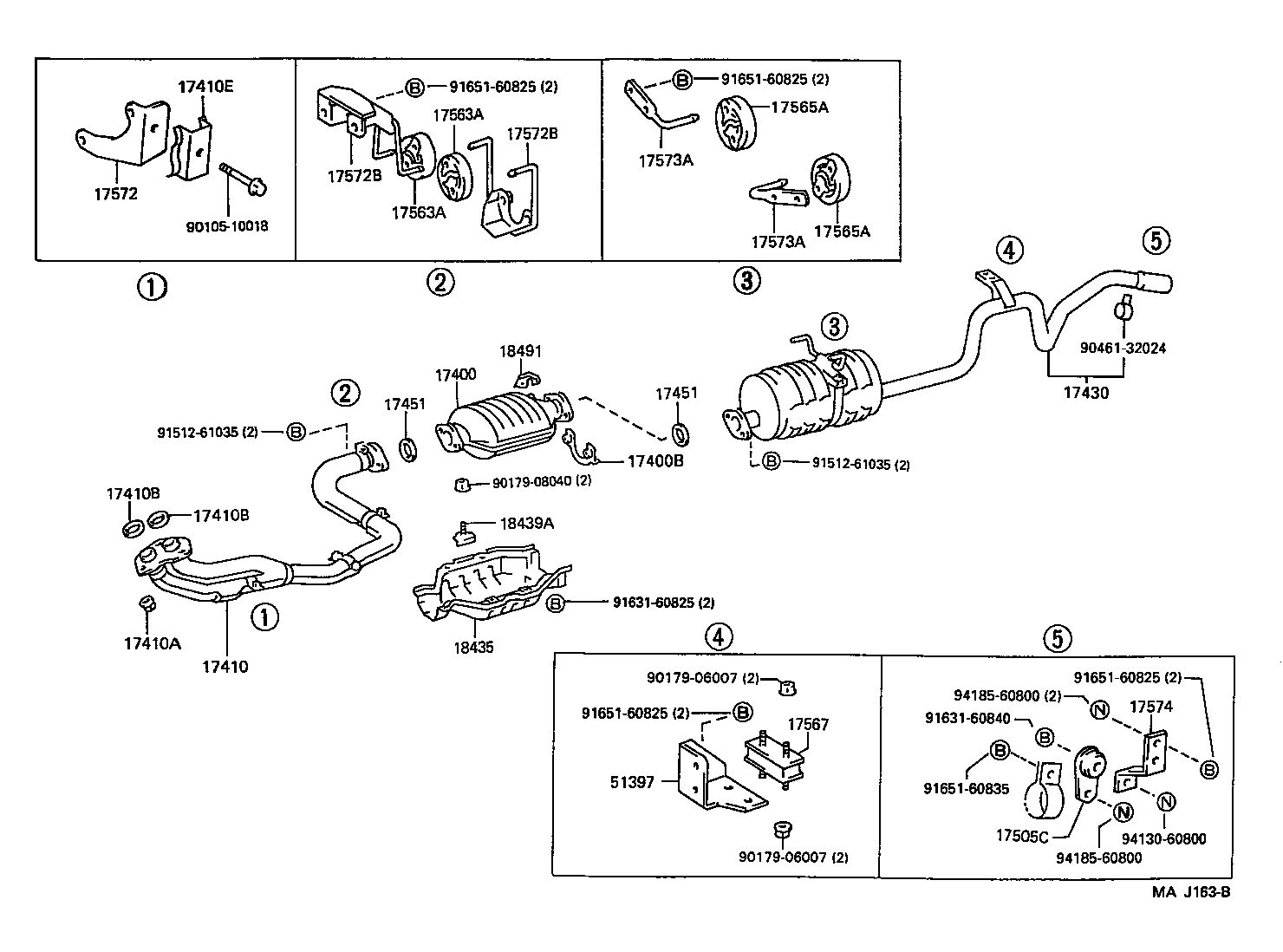 17430-5D060 PIPE ASSY, EXHAUST, TAIL product image