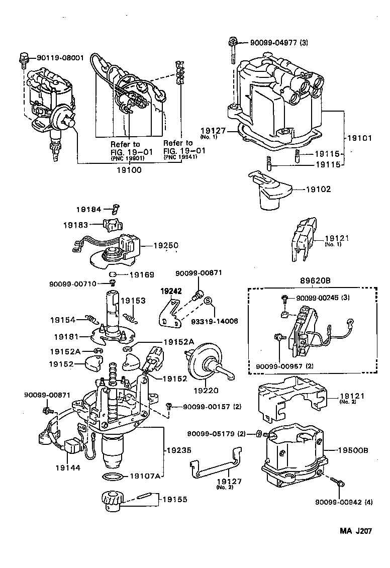 19153-73050 SPRING, GOVERNOR, A product image