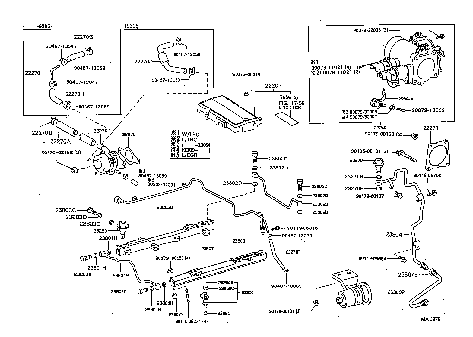 23209-50010 INJECTOR ASSY, FUEL product image