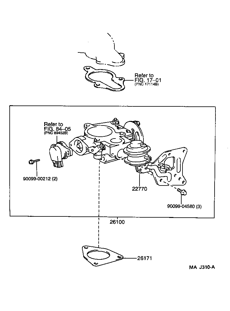 26100-54201 VENTURI ASSY product image