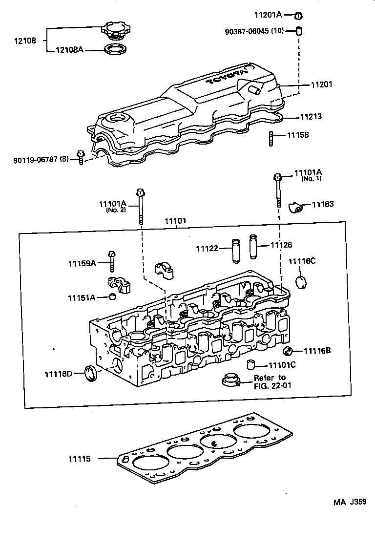 12180-05010 CAP SUB-ASSY, OIL FILLER product image