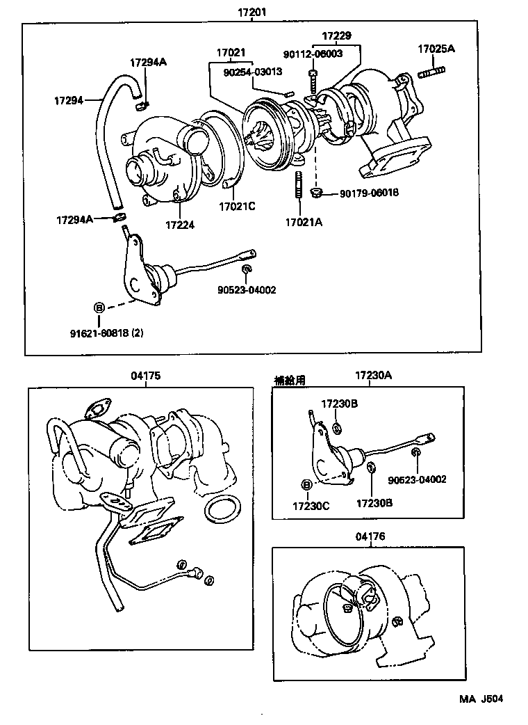 17101-74210 MANIFOLD, INTAKE product image