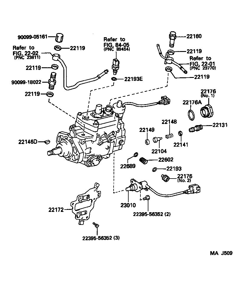 22176-5B302 PLUG, DISTRIBUTIVE HEAD product image