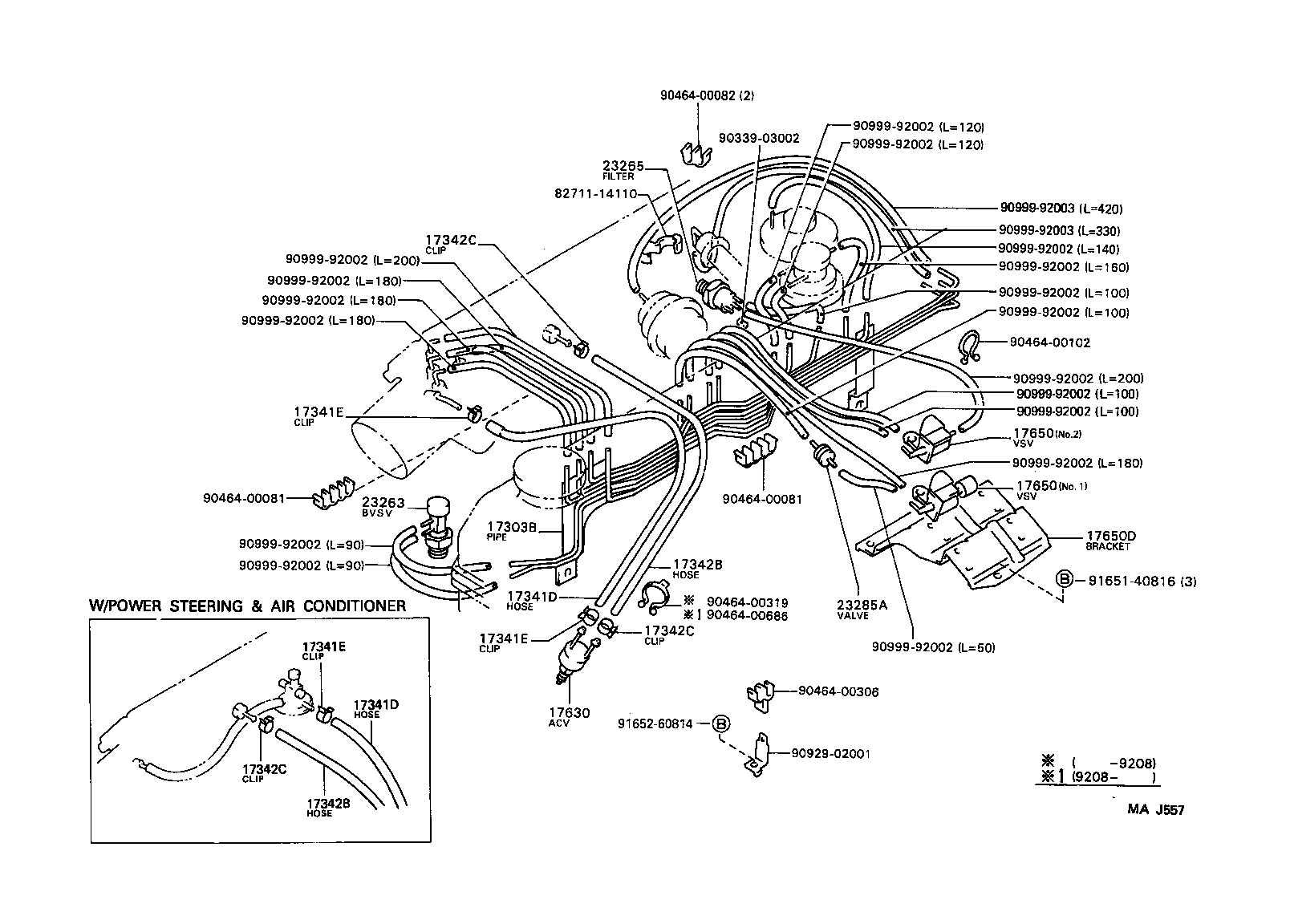 25715-35040 BRACKET, EMISSION CONTROL VALVE product image