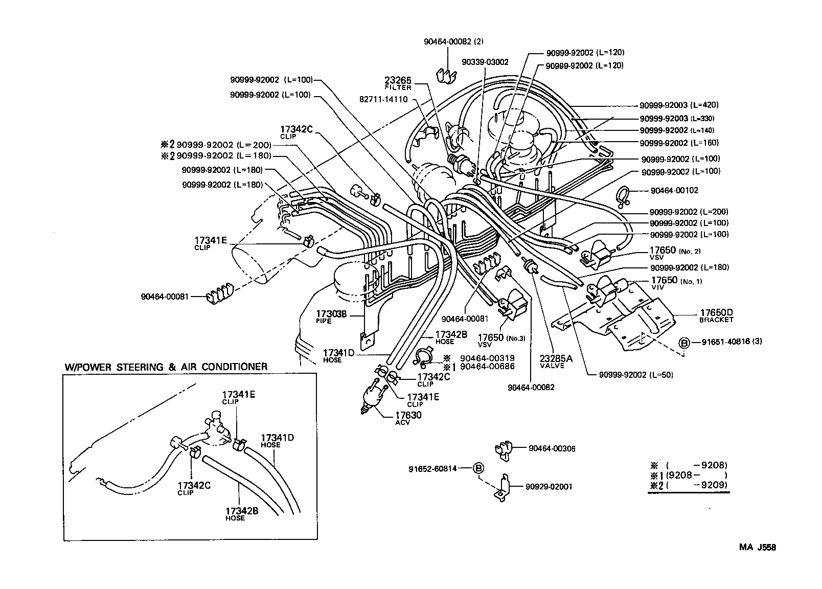25715-35040 BRACKET, EMISSION CONTROL VALVE product image
