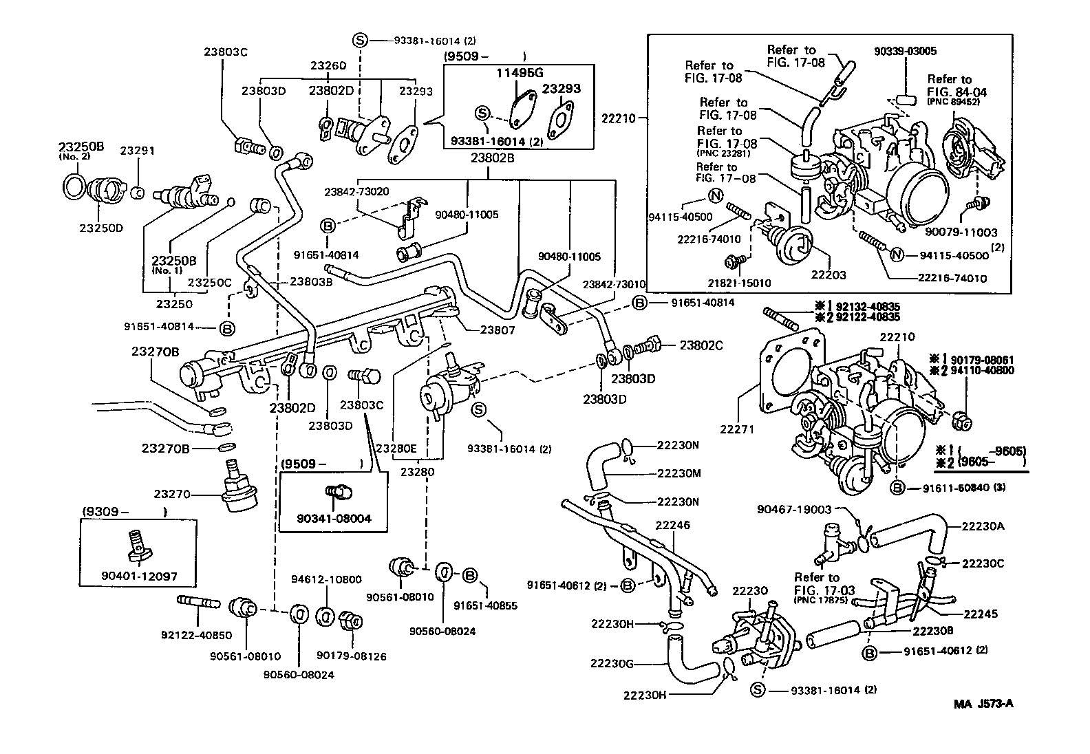 22210-73060 BODY ASSY, THROTTLE product image