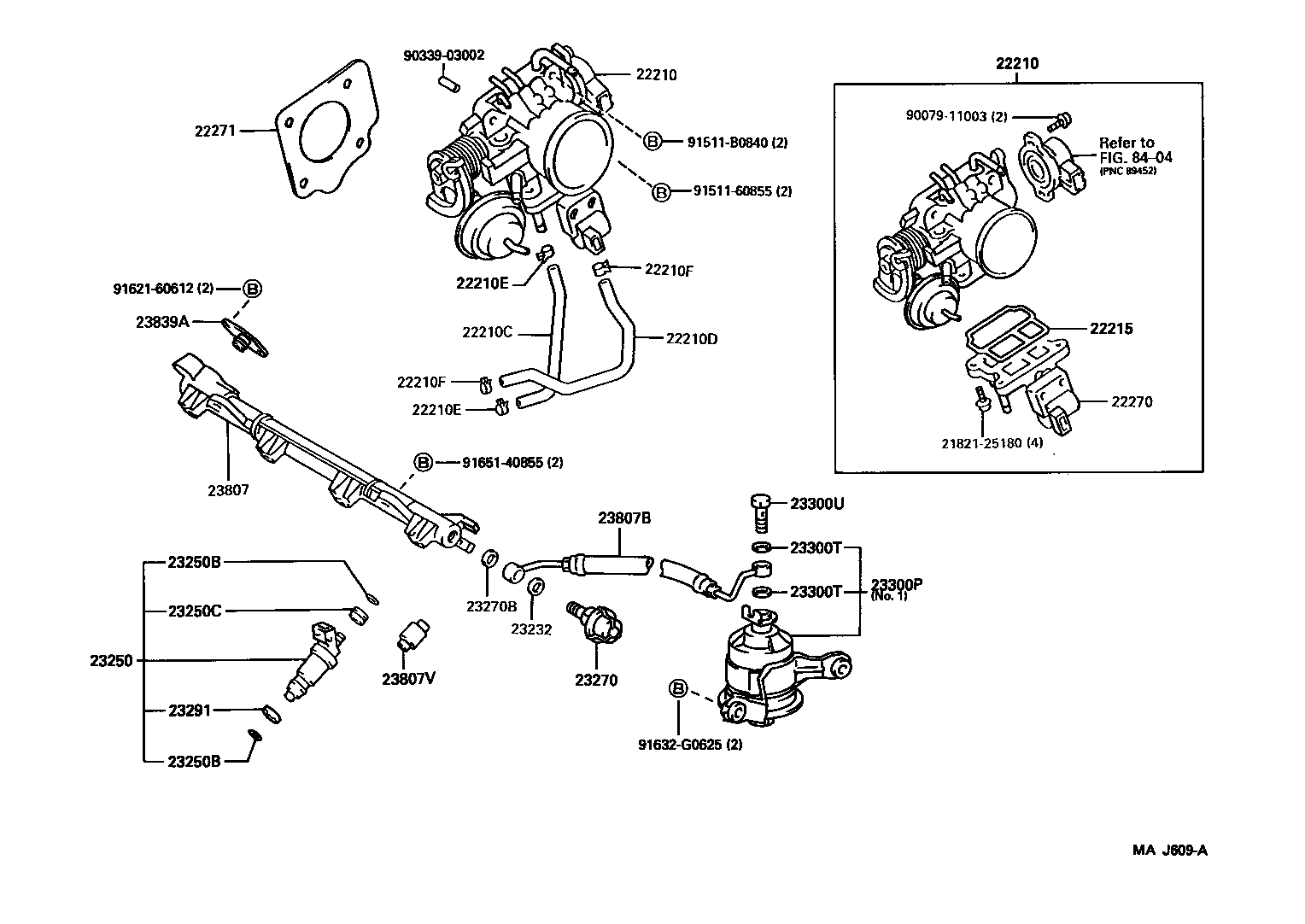 Toyota 22270-74171 VALVE ASSY, IDLE SPEED CONTROL(FOR THLOTTLE BODY)
