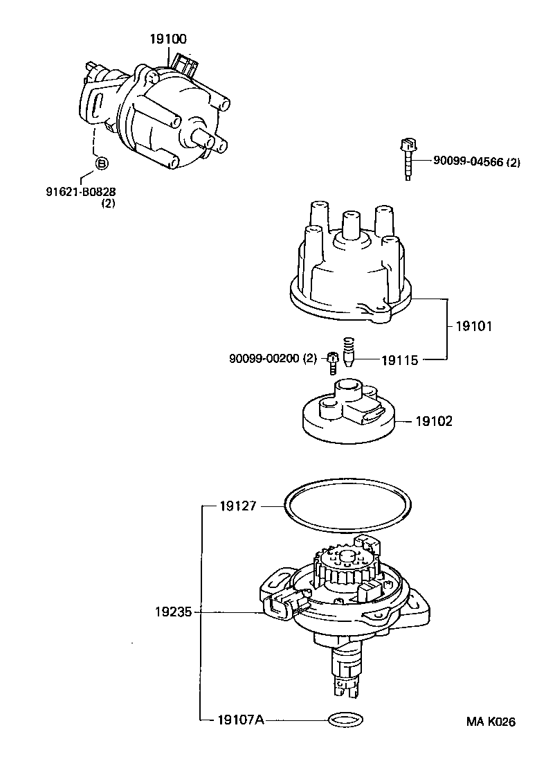 19235-11330 HOUSING, DISTRIBUTOR product image