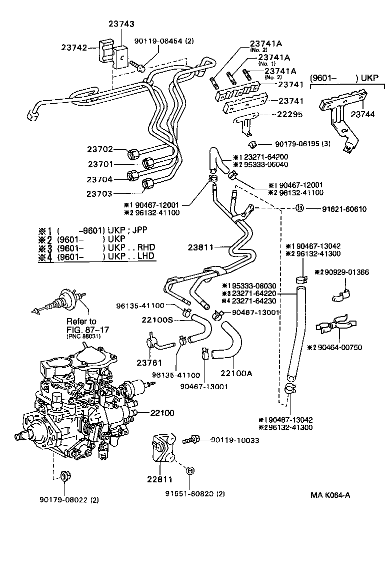 22100-6D810 PUMP ASSY, INJECTION OR SUPPLY product image