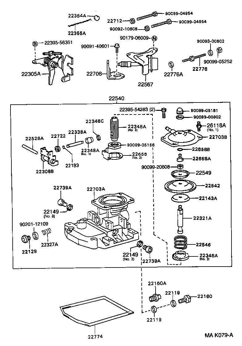 22149-6D450 GASKET, DELIVERY VALVE product image