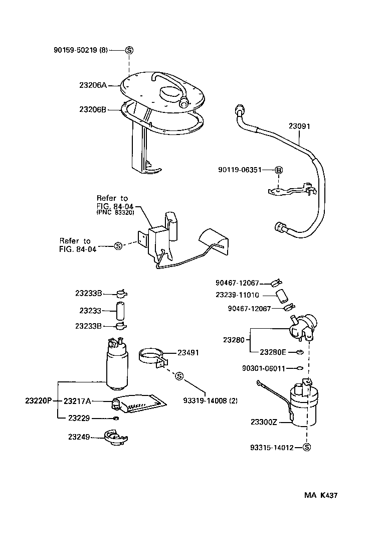 23218-0C010 RUBBER, CUSHION(FOR FUEL PUMP) product image