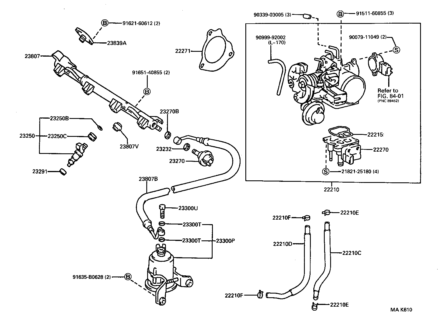 22210-03050 BODY ASSY, THROTTLE product image