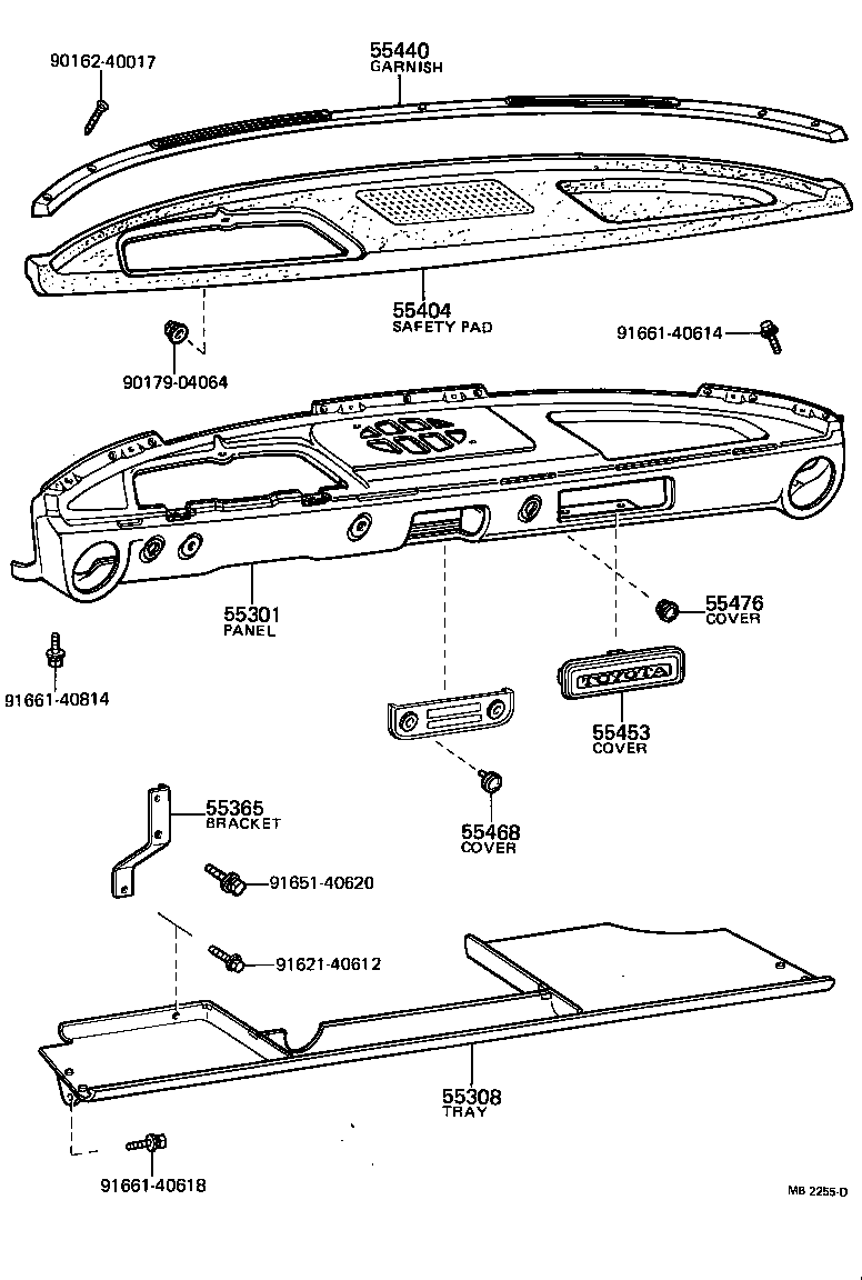 55301-10071 PANEL SUB-ASSY, INSTRUMENT product image