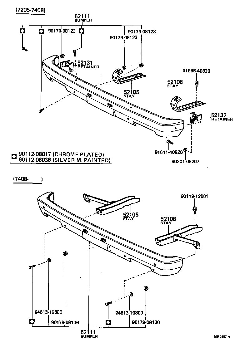 52012-89101 STAY SUB-ASSY, FRONT BUMPER, LH product image