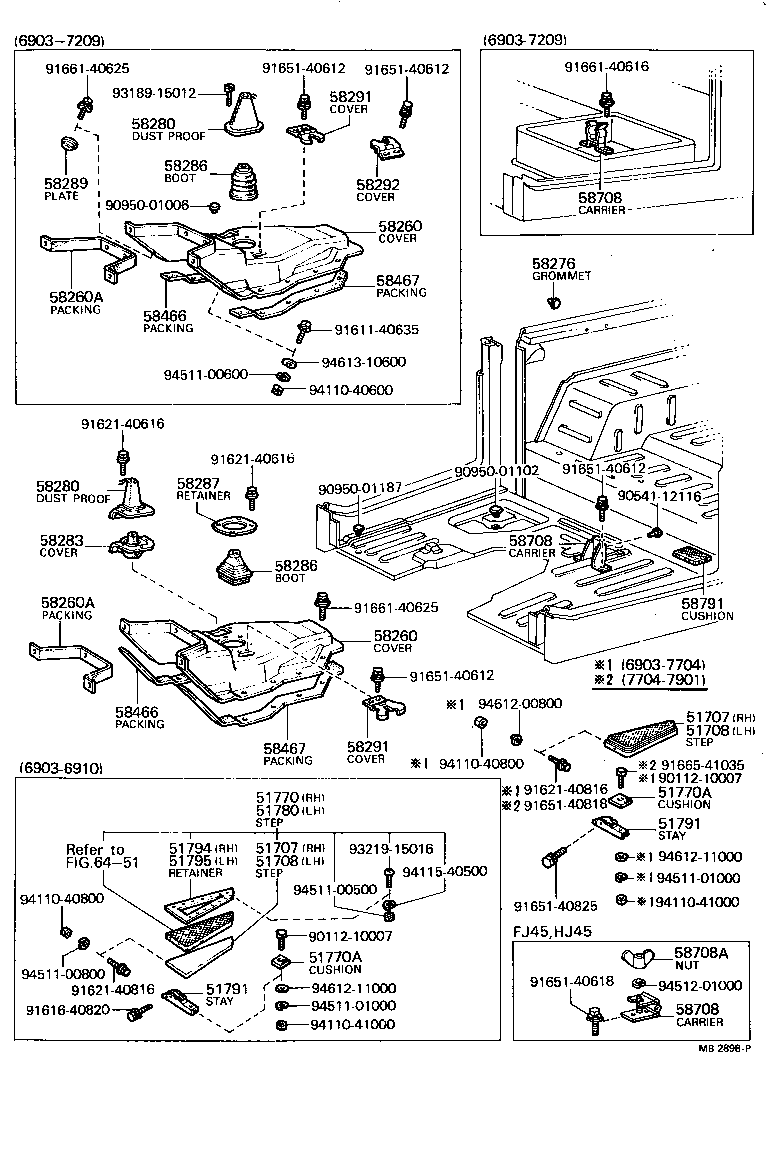 58102-90355 COVER ASSY, TRANSMISSION, FRONT product image