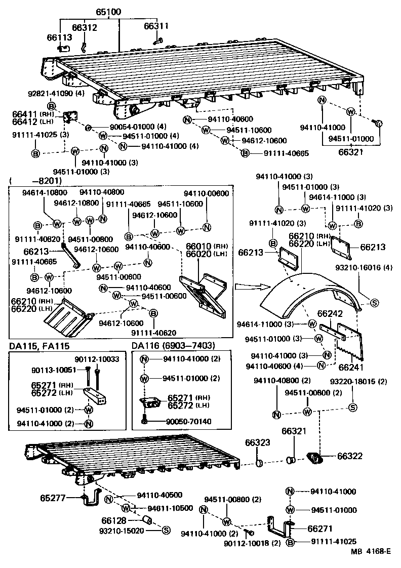 65100-93002 FLOOR ASSY, REAR BODY product image