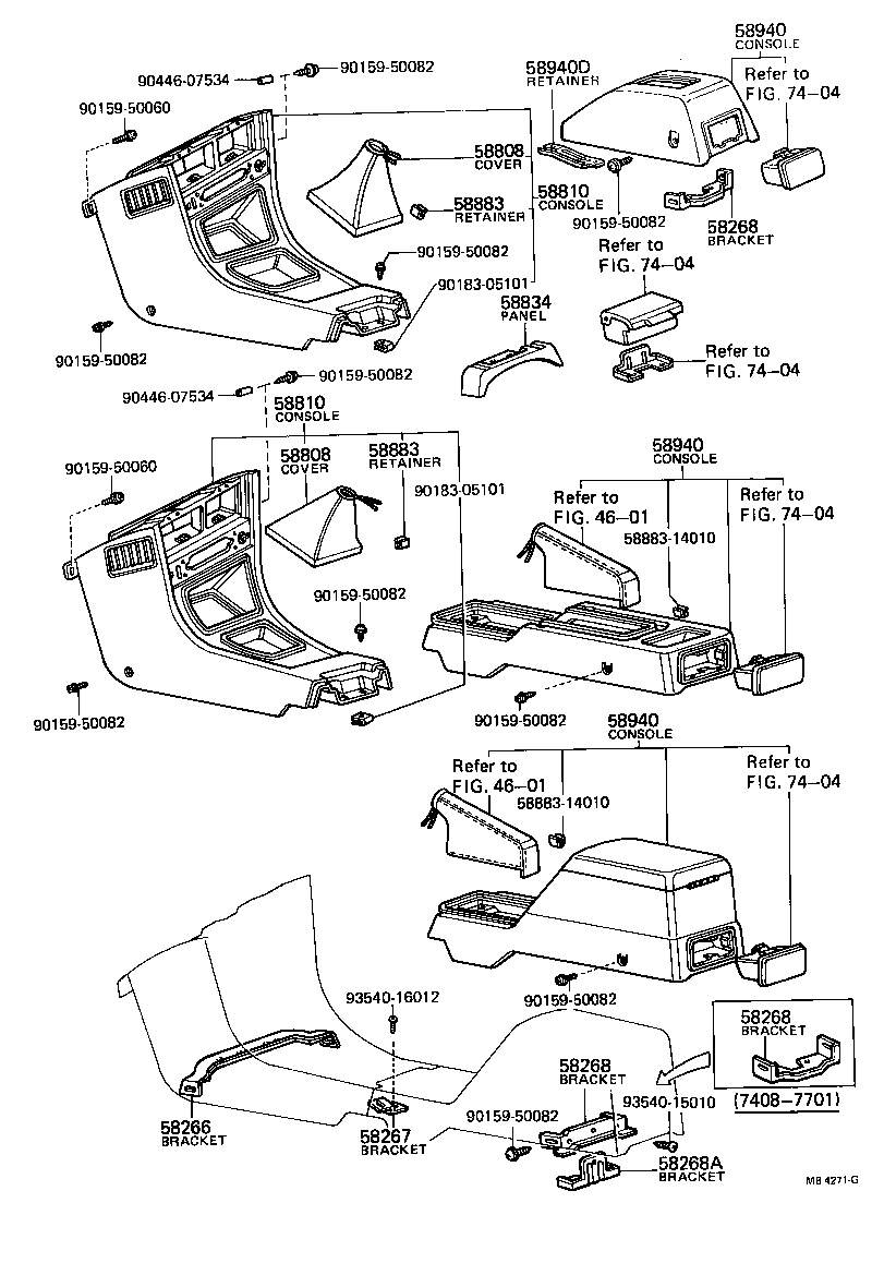 58808-12050 COVER SUB-ASSY, SHIFTING HOLE product image