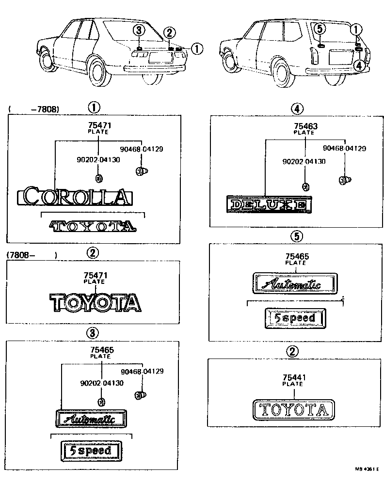 Thumbnail 3 for 75461-12010