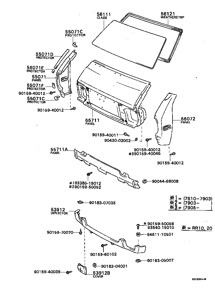 55717-87001 PROTECTOR, FRONT SIDE PANEL, NO.2 product image