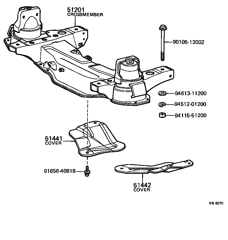 51405-28020 COVER, ENGINE UNDER, NO.1 product image