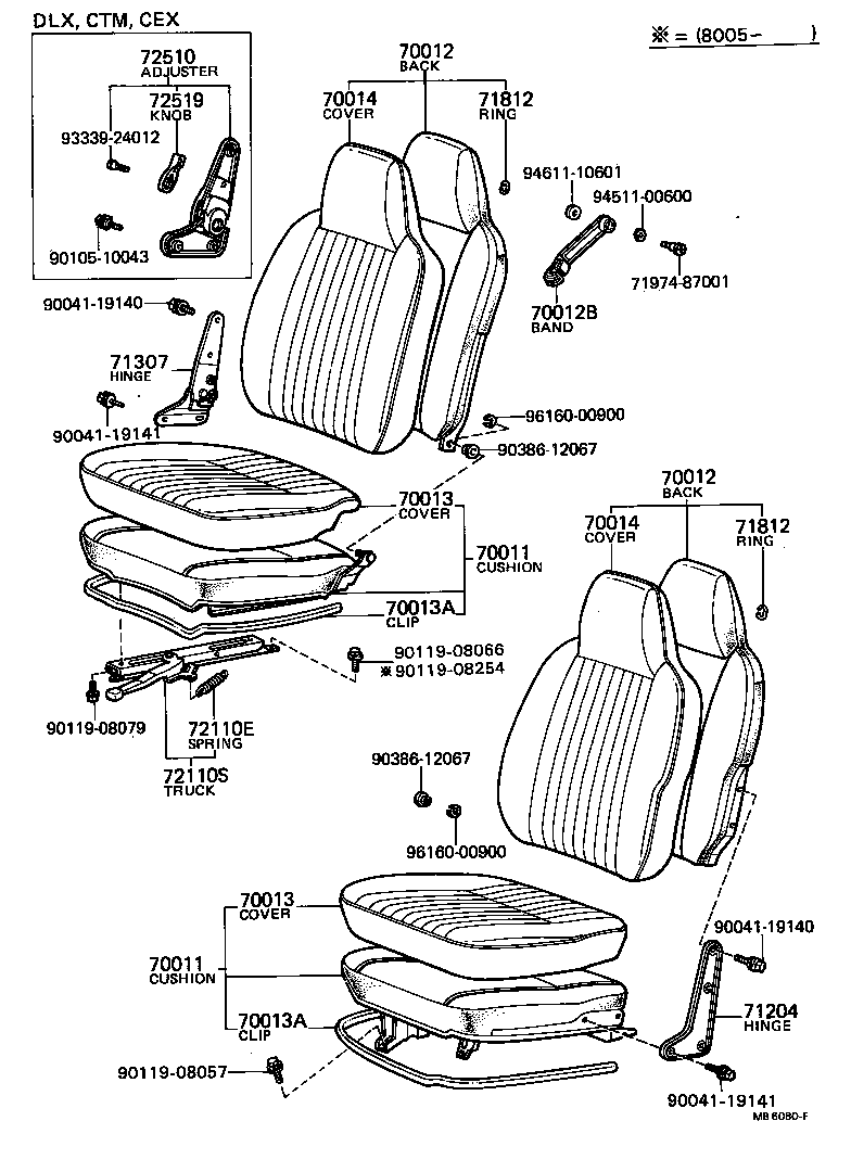 74716-87001 SPRING, JACK HANDLE SUPPORT product image