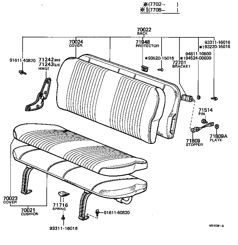 74716-87001 SPRING, JACK HANDLE SUPPORT product image