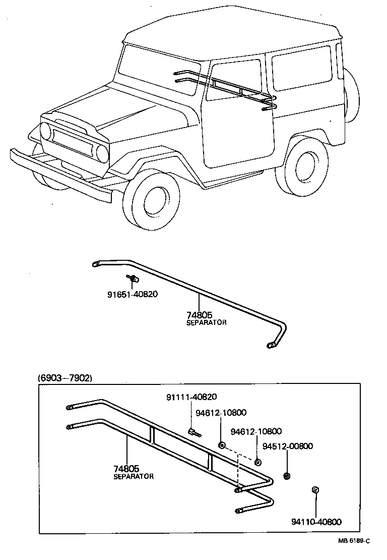 65909-90301 SEPARATOR SUB-ASSY product image