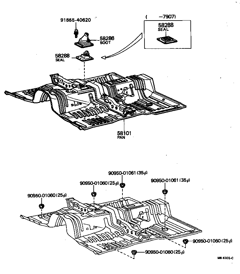 57207-22011 BRACKET SUB-ASSY, ENGINE REAR MOUNTING MEMBER product image