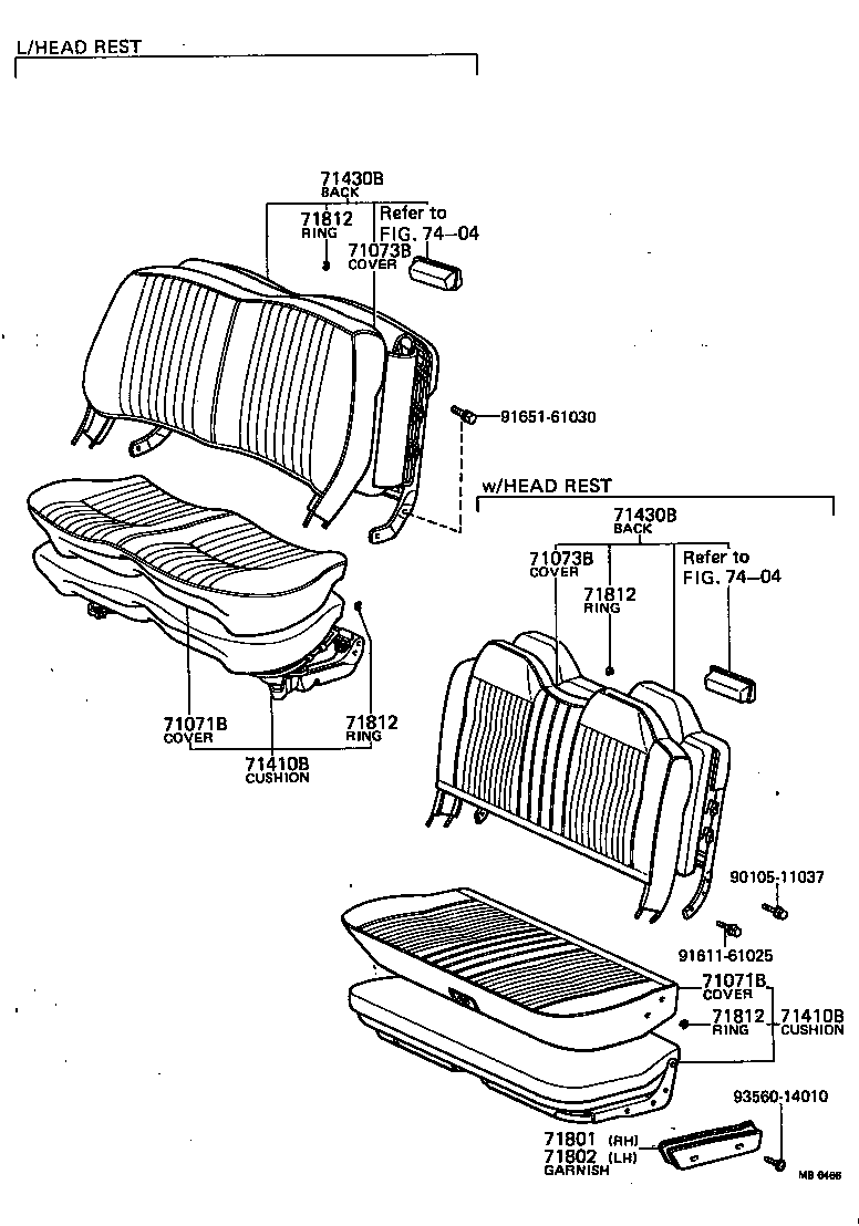 71071-20360-06 COVER, FRONT SEAT CUSHION(FOR BENCH TYPE) product image