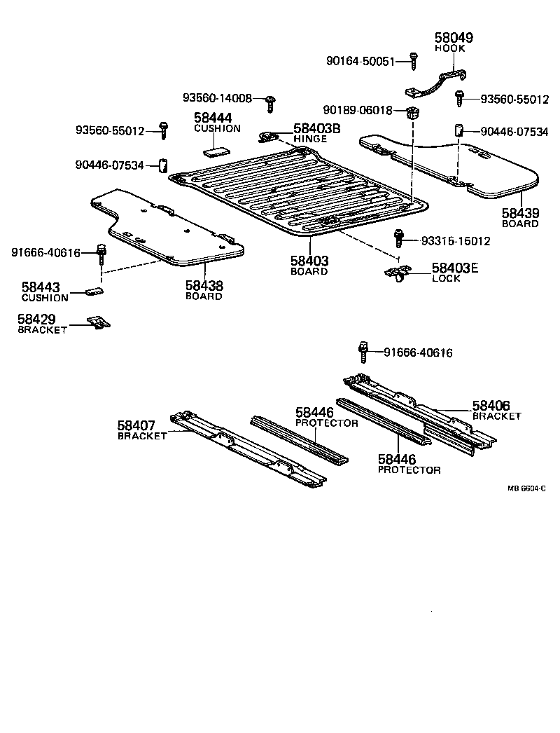 58477-12010 PROTECTOR, DECK BOARD, NO.1 product image
