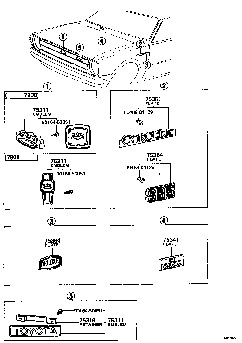 Thumbnail 2 for 75461-12010