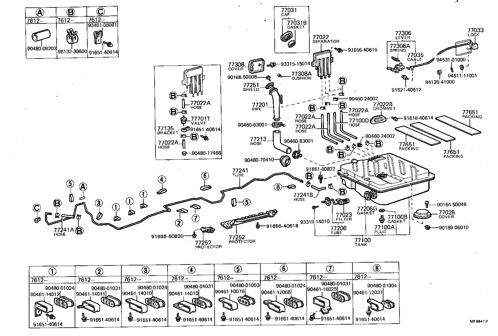 77001-22141 TANK ASSY, FUEL product image