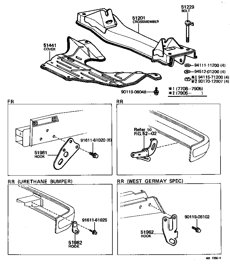 51441-20060 COVER, ENGINE UNDER, NO.1 product image