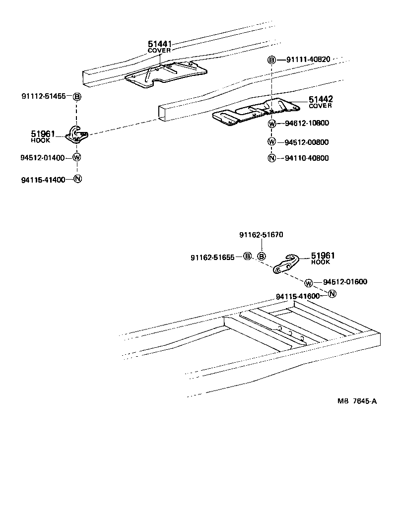 51441-96519 COVER, ENGINE UNDER, NO.1 product image