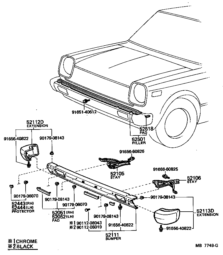 52021-10010 REINFORCEMENT SUB-ASSY, FRONT BUMPER product image