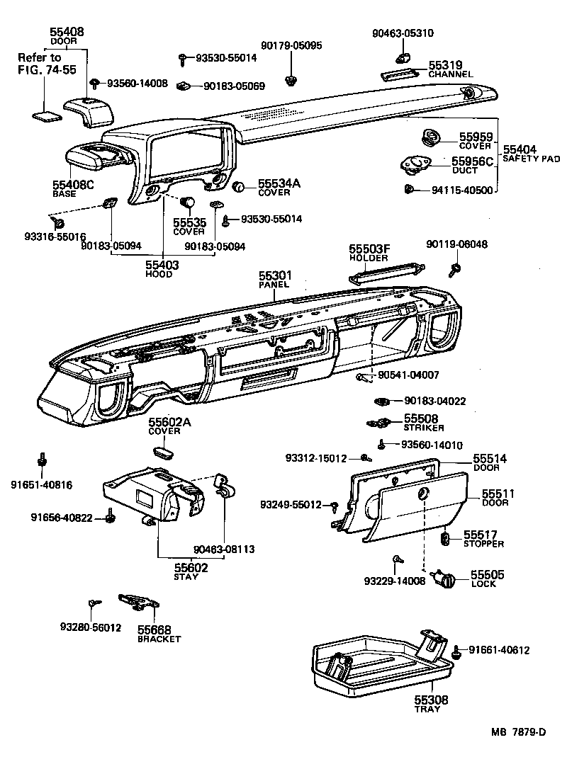 55950-95A01 NOZZLE SUB-ASSY, DEFROSTER, RH product image