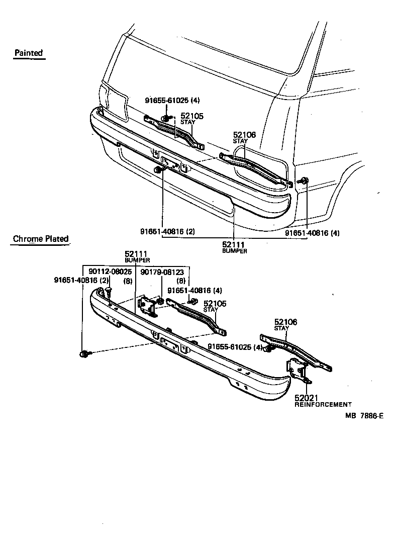 52011-29025 EXTENSION, FRONT BUMPER, RH product image