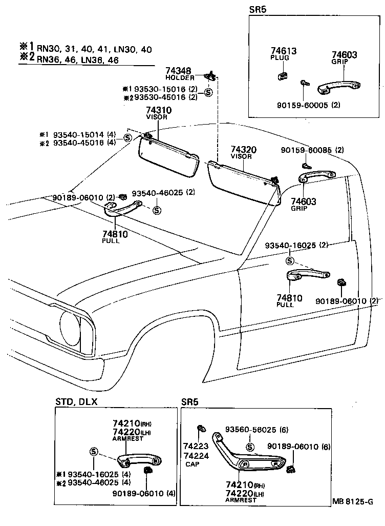 69285-89101-01 PULL ASSY, DOOR, INSIDE product image