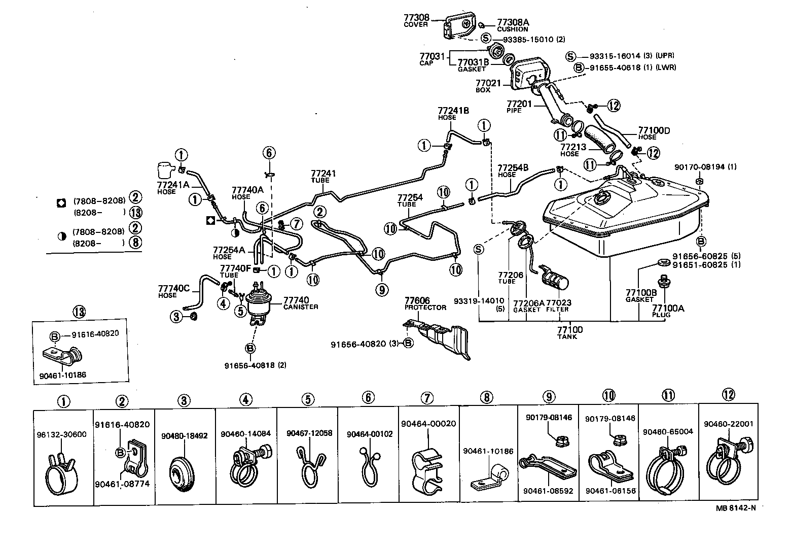 77100-35162 TANK ASSY, FUEL product image