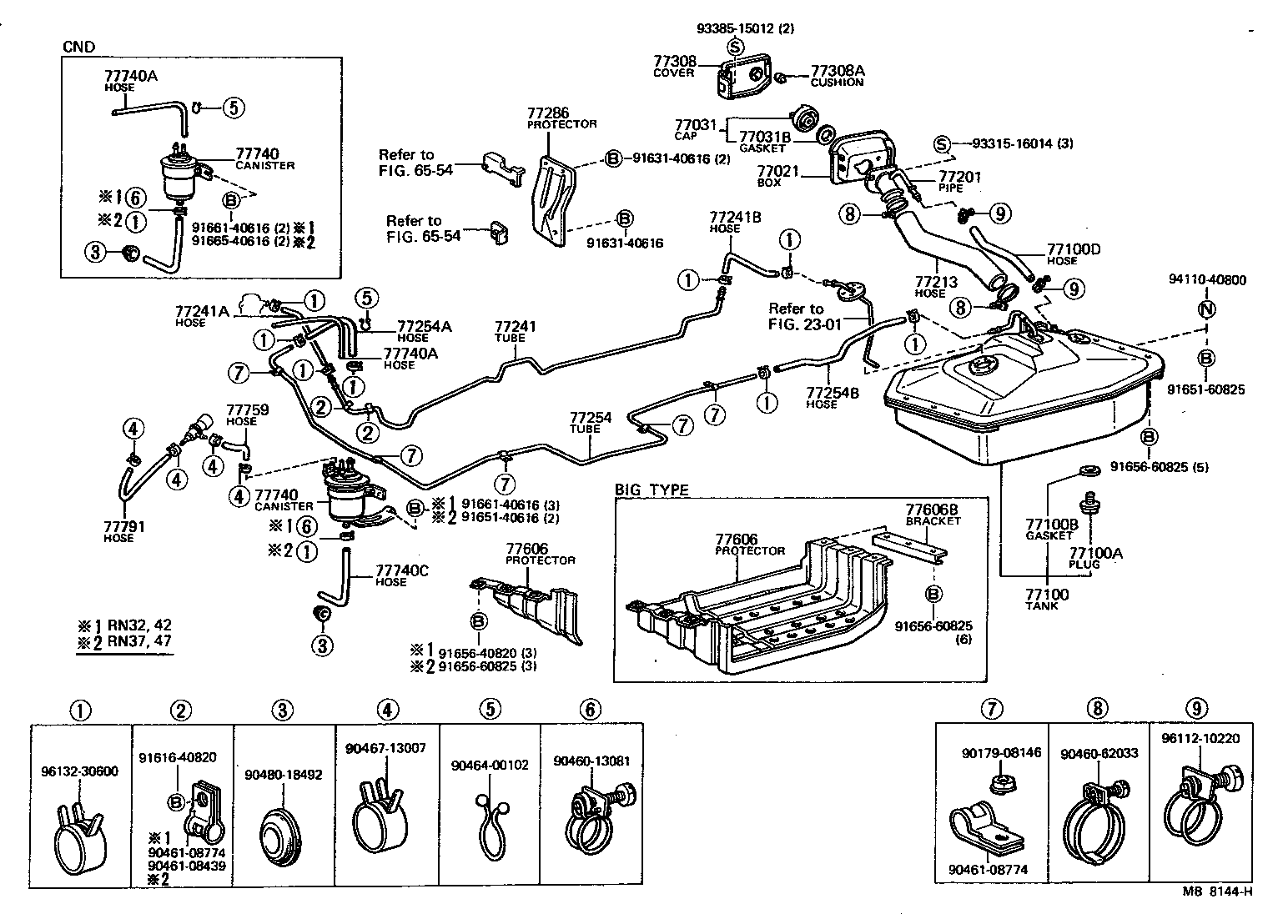Toyota 77251-35142 TUBE, FUEL MAIN, NO.1