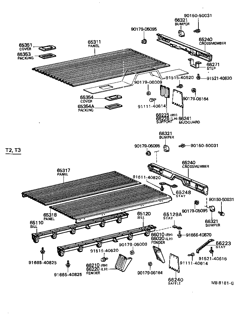 65110-95D01 SILL ASSY, MAIN, RH product image