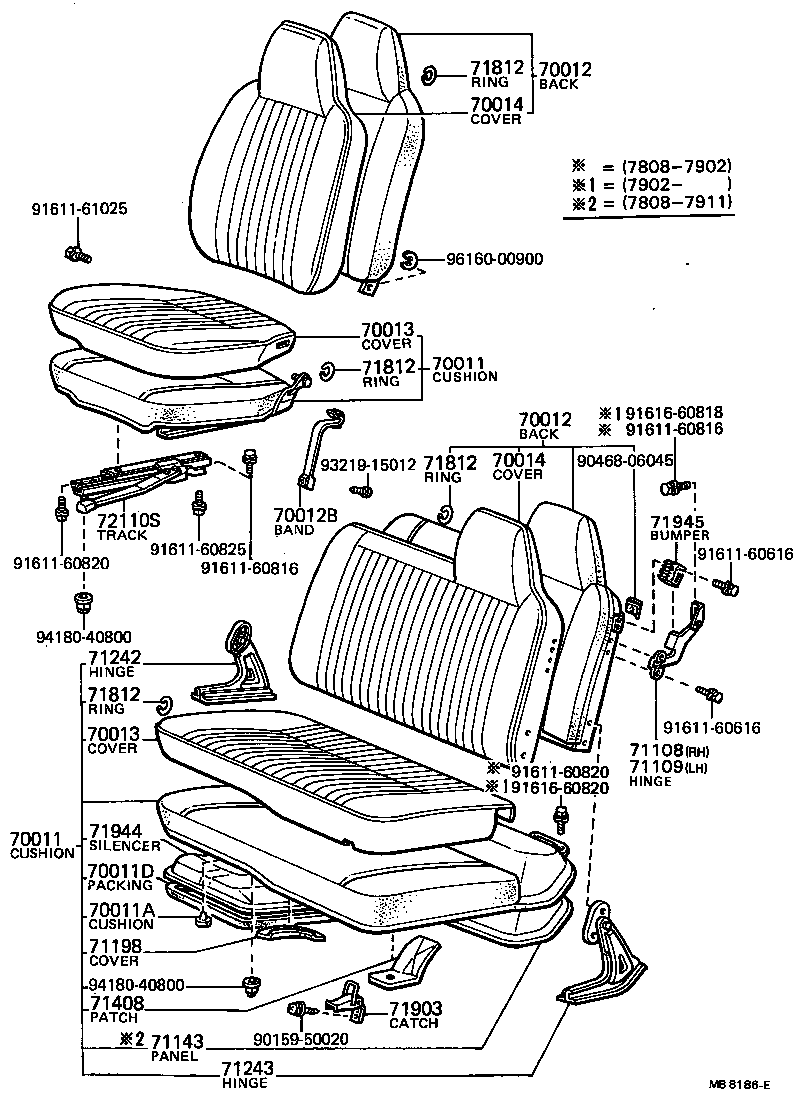 74716-87001 SPRING, JACK HANDLE SUPPORT product image