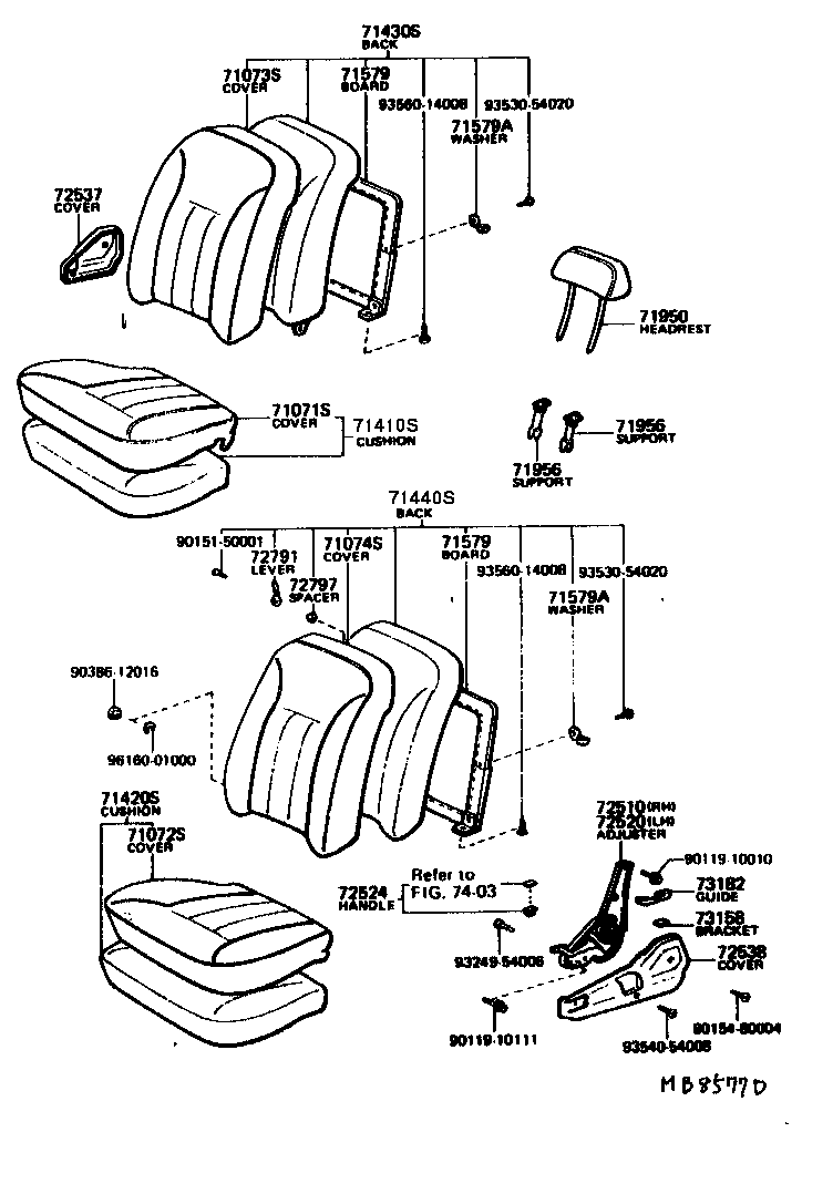 Thumbnail 3 for 71073-20702-06
